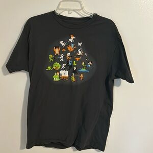 Women’s Nintendo Characters shirt. Women’s XL. Mario Bros Donkey Kong ect.